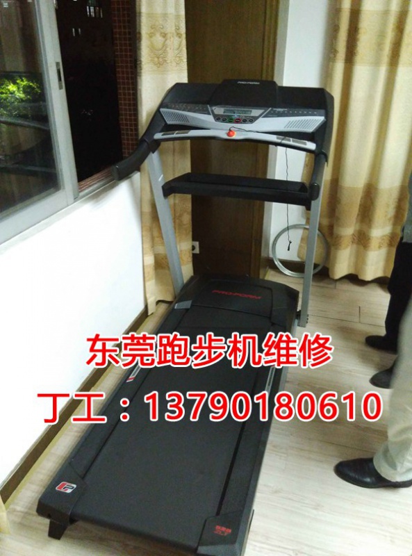 美国爱康跑步机安装维修5