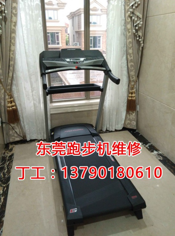 美国爱康跑步机安装维修4